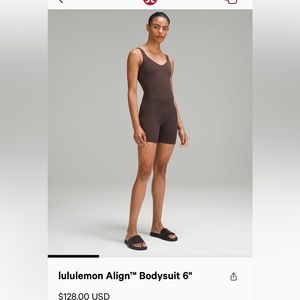 NWT Lululemon align bodysuit